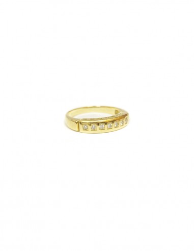 ANILLO "CLASIQUE" EN ORO DE 18K