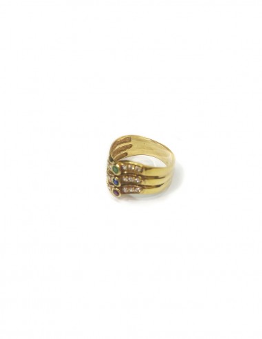 ANILLO " BIBBIO" EN ORO DE 18K