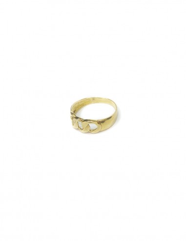 ANILLO "MIRLONI" EN ORO DE 18K