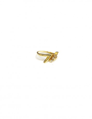 ANILLO "TRIS" EN ORO DE 18K