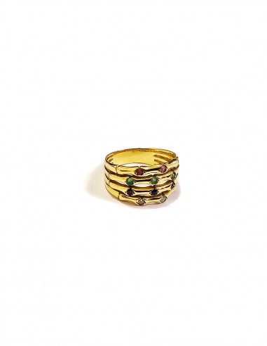 ANILLO " PETRA " EN ORO DE 18K