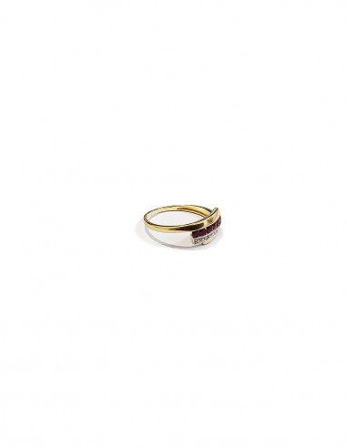 ANILLO " MIRTA " EN ORO DE 18K