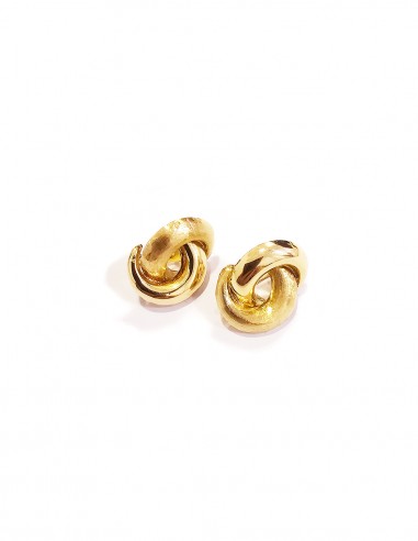 PENDIENTES "BEL.LA " EN ORO DE 18K