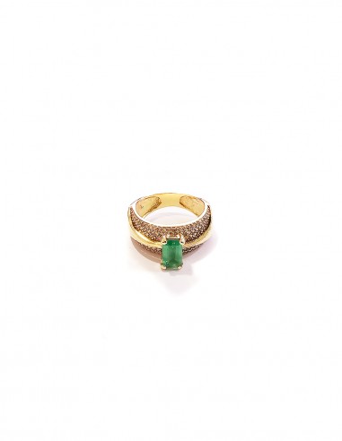 ANILLO "CAMILA" EN ORO DE 18K