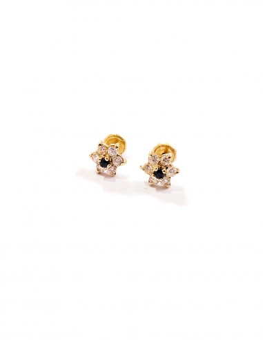 PENDIENTES "ALIA" EN ORO DE 18K