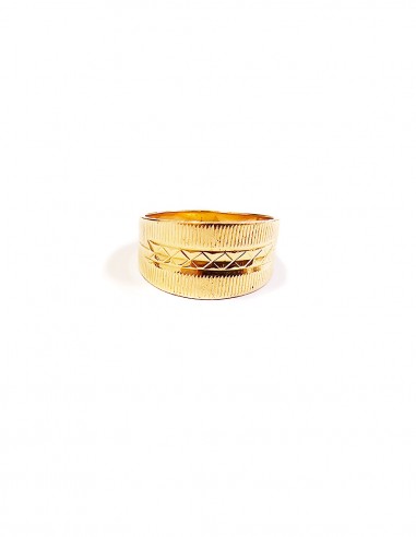 ANILLO " ARIBU " EN ORO DE 18K