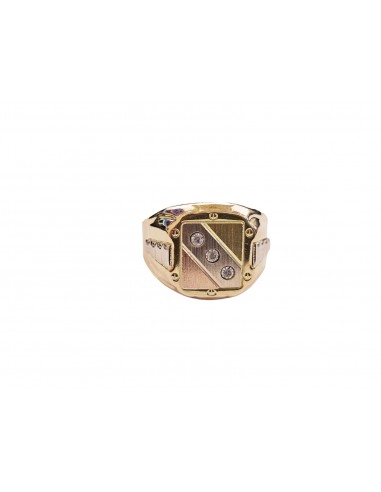 ANILLO SELLO EN ORO DE 18K