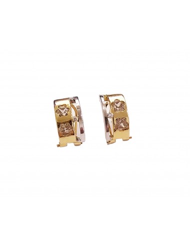 PENDIENTES " MENCIA" EN ORO 18K