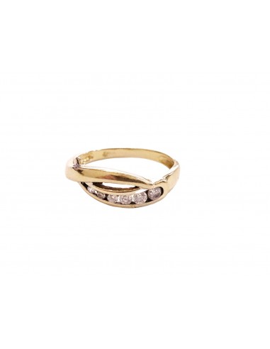 ANILLO "LUZ"EN ORO 18K