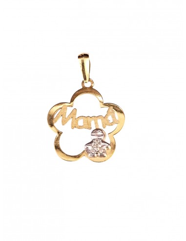 COLGANTE "MAMA" EN ORO 18K