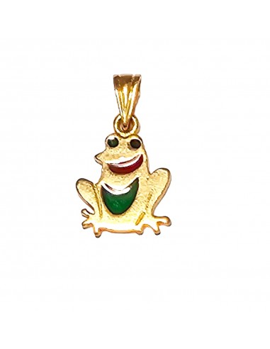 COLGANTE " SAPO " EN ORO 18K