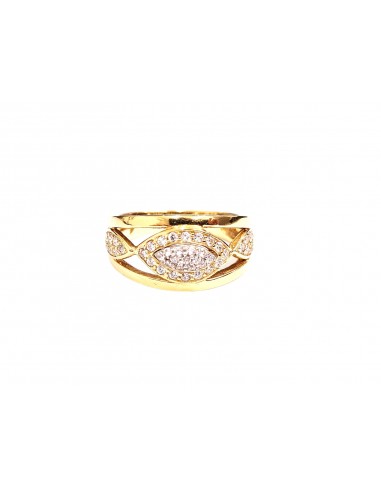 ANILLO "HELENA" EN ORO DE 18K