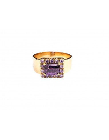 ANILLO  "CINTHIA " EN ORO DE 18K