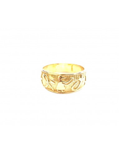 ANILLO " ROSETA" EN ORO 18K