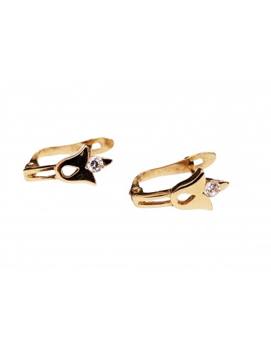 PENDIENTES "LEO" EN ORO 18K