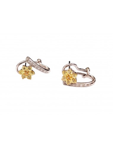 PENDIENTES "MIAFLORE" EN ORO 18K