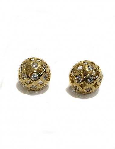 PENDIENTES " FRIDA" EN ORO DE 18K