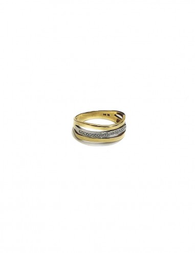 ANILLO " BISBI" EN ORO DE 18K