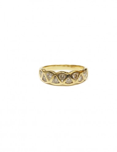 ANILLO" ESCARAMUZA" EN ORO DE 18K