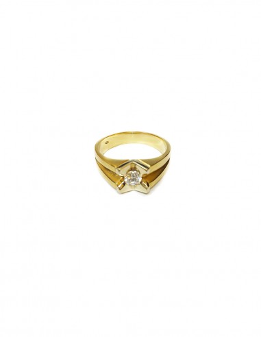 ANILLO " PIREX" EN ORO DE 18K