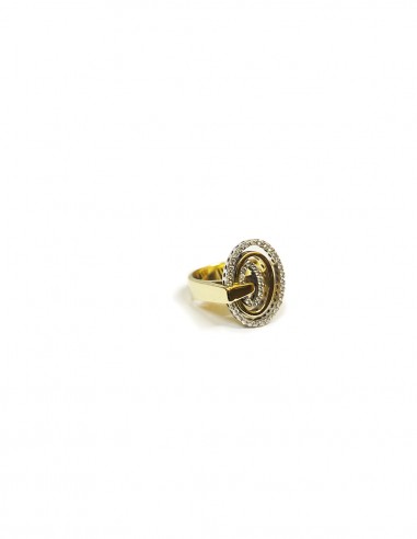 ANILLO " ESPIRAL " EN ORO DE 18K